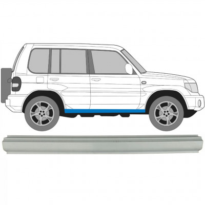 Painel de reparação da soleira para Mitsubishi Pajero Pinin 1998-2007 / Esquerda = Direita (simétrico) 5125