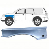 Painel de reparação do guarda-lamas dianteiro para Mitsubishi Pajero Sport 1996-2008 / Esquerdo 8398
