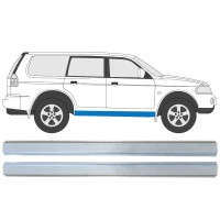 Painel de reparação interna da soleira para Mitsubishi Pajero Sport 1996-2008 / Esquerda+Direita / Conjunto 14872