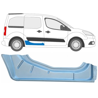 Painel de reparação interna das portas deslizantes para Citroen Berlingo 2008-2018 / Direito 17070