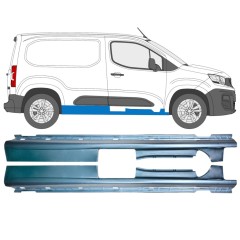 Soleira completa para Citroen Berlingo 2018-2023 / Esquerdo / Direito / Esquerda+Direita / Conjunto 13367