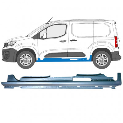 Soleira completa para Peugeot Partner 2018-2023 / Esquerdo 12876