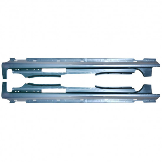 Soleira completa para Peugeot Partner 2018-2023 / Esquerdo / Direito / Esquerda+Direita / Conjunto 12877