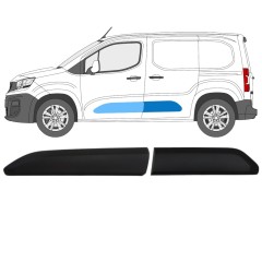 Moldura lateral para Peugeot Partner 2018-2023 / Esquerdo / Conjunto 12989