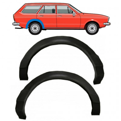 Painel de reparação do guarda-lamas traseiro para VW Passat B1 1973-1980 / Esquerda+Direita / Conjunto 10962