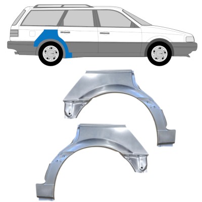 Painel de reparação do guarda-lamas traseiro para Volkswagen Passat B3 1988-1993 / Esquerda+Direita / COMBI 14521