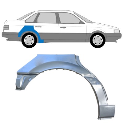 Painel de reparação do guarda-lamas traseiro para Volkswagen Passat B3 1988-1993 / Direito / SEDAN 14516