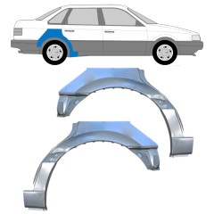 Painel de reparação do guarda-lamas traseiro para Volkswagen Passat B3 1988-1993 / Esquerda+Direita / SEDAN / Conjunto 14518