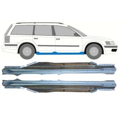 Soleira completa para VW Passat B5 1996-2005 / Esquerda+Direita / Conjunto 9689