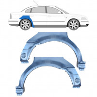 Painel de reparação do guarda-lamas traseiro para VW Passat B5 1996-2005 / Esquerda+Direita / Conjunto 10407