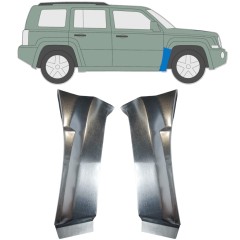 Painel de reparação do guarda-lamas dianteiro para Jeep Patriot 2006- / Esquerda+Direita / Conjunto 11190