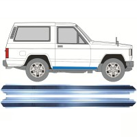 Painel de reparação da soleira para Nissan Patrol K160 1979-1990 / Esquerda+Direita / Conjunto 16291