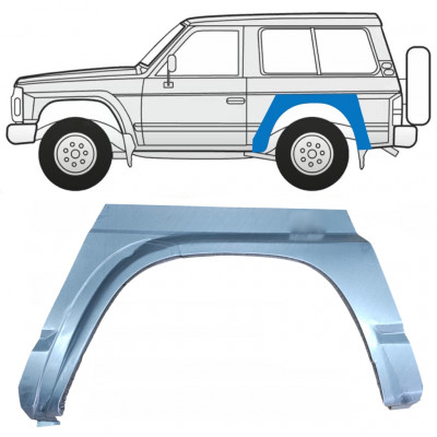 Painel de reparação do guarda-lamas traseiro para Nissan Patrol 1990-1997 / Esquerdo 11529