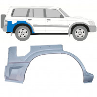 Painel de reparação do guarda-lamas traseiro para Nissan Patrol 1997-2009 / Direito 12757