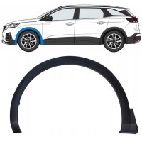 Moldura lateral do guarda-lamas dianteiro para Peugeot 3008 2016-2024 / Esquerdo 17032