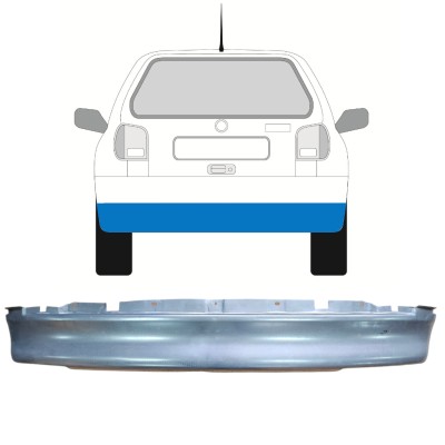 Painel de reparação da travessa traseira para Volkswagen Polo 1994-1999 16006