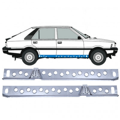 Painel de reparação interna da soleira para FSO Polonez 1978-2002 / Conjunto 12536