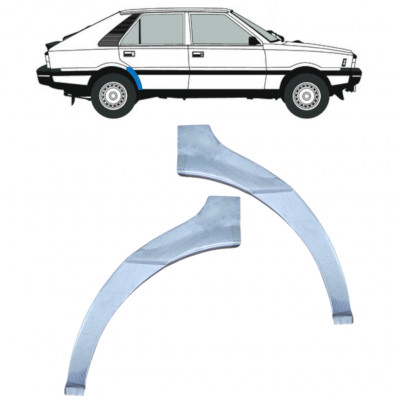 Painel de reparação do guarda-lamas traseiro para FSO Polonez 1978-2002 / Conjunto 12603