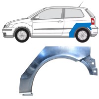 Painel de reparação do guarda-lamas traseiro para Volkswagen Polo 2001-2009 / Esquerdo 16260