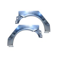 Painel de reparação do guarda-lamas traseiro para Volkswagen Polo 2001-2009 / Esquerda+Direita / Conjunto 16261