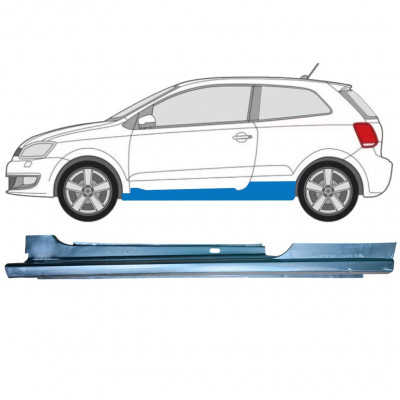Soleira completa para Volkswagen Polo 2009-2017 / Esquerdo 12860