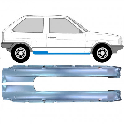 Painel de reparação da soleira para VW Polo 1981-1994 / Esquerda+Direita / Conjunto 10509