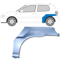 Painel de reparação do guarda-lamas traseiro para VW Polo 1999-2001 / Esquerdo 5479