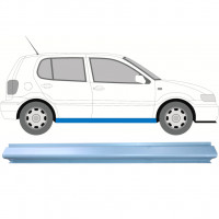 Painel de reparação da soleira para VW Polo 1999-2001 / Esquerda = Direita (simétrico) 7124