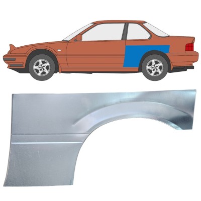 Painel de reparação do guarda-lamas traseiro para Honda Prelude 1987-1992 / Esquerdo 16362