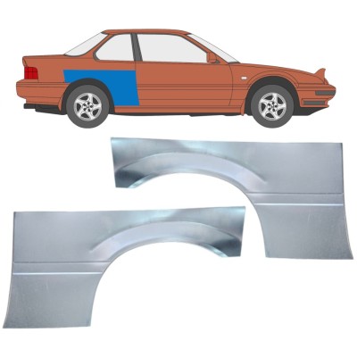 Painel de reparação do guarda-lamas traseiro para Honda Prelude 1987-1992 / Esquerda+Direita / Conjunto 16363