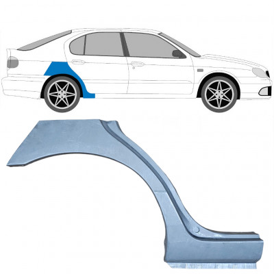 Painel de reparação do guarda-lamas traseiro para Nissan Primera 1996-2001 / Direito 6842