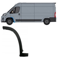 Moldura lateral do guarda-lamas dianteiro para Toyota Proace Max 2024- / Esquerdo 15898