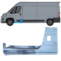Painel de reparação do pilar com Painel de reparação da soleira para Toyota Proace Max 2024- / Esquerdo 16733