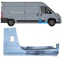 Painel de reparação do pilar com Painel de reparação da soleira para Toyota Proace Max 2024- / Direito 16732