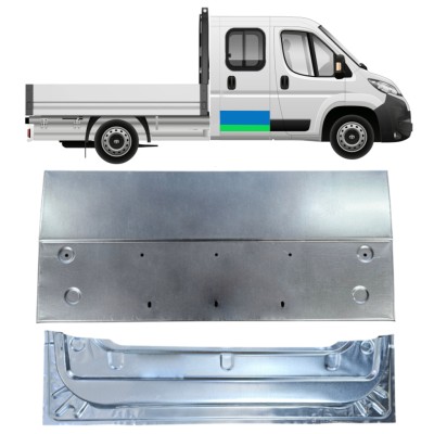 Painel de reparação interna e externa das portas traseiras para Toyota Proace Max 2024- / Esquerda = Direita (simétrico) 16638