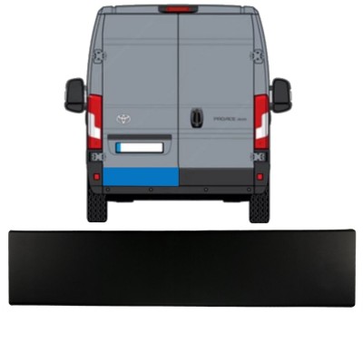 Moldura lateral da porta traseira para Toyota Proace Max 2024- / Esquerdo 15932