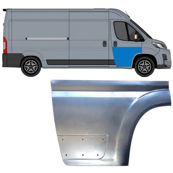 Painel de reparação das portas dianteiras para Toyota Proace Max 2024- / Direito 16715