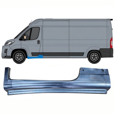 Painel de reparação da soleira da porta dianteira para Toyota Proace Max 2024- / Esquerdo 16674