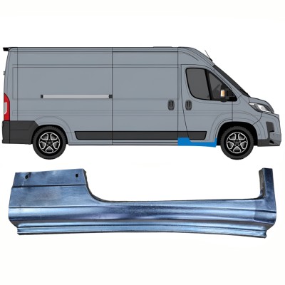 Painel de reparação da soleira da porta dianteira para Toyota Proace Max 2024- / Direito 16673