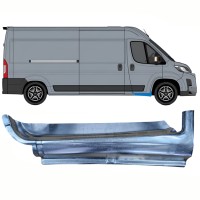 Painel de reparação da soleira da porta dianteira para Toyota Proace Max 2024- / Direito 16629
