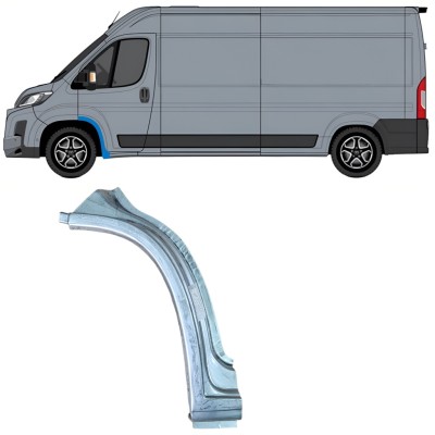 Painel de reparação do arco da roda dianteira para Toyota Proace Max 2024- / Esquerdo 16640
