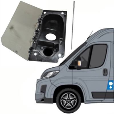 Tampa do depósito de combustível Euro 6 AdBlue para Toyota Proace Max 2024- / Esquerdo / Conjunto 15945