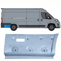 Painel de reparação do guarda-lamas traseiro para Toyota Proace Max 2024- / Direito 16739