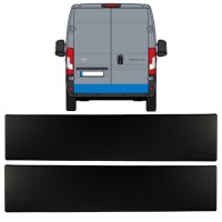 Moldura lateral da porta traseira para Toyota Proace Max 2024- / Esquerda+Direita 15933