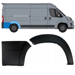 Moldura lateral traseira para Toyota Proace Max 2024- / Direito 15911