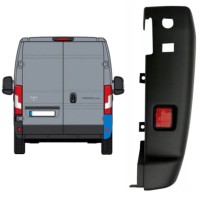 Canto do para-choque traseiro 180 graus para Toyota Proace Max 2024- / Direito 16038