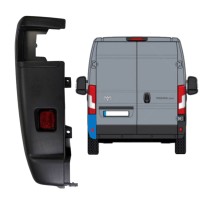 Canto do para-choque traseiro 270 graus para Toyota Proace Max 2024- / Esquerdo 15939