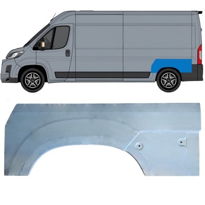 Painel de reparação do guarda-lamas traseiro para Toyota Proace Max 2024- / Esquerdo 16964