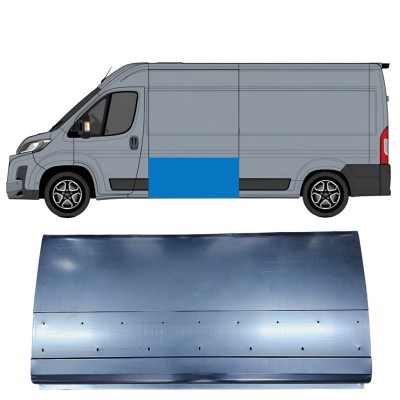 Painel de reparação lateral alta para Toyota Proace Max 2024- / Esquerda = Direita (simétrico) 16717