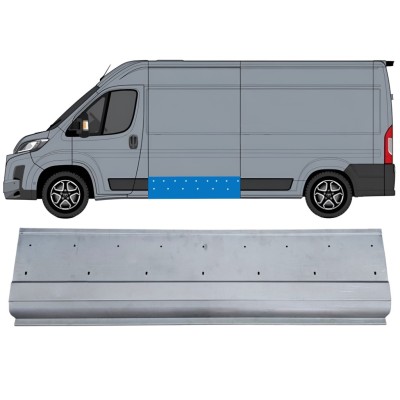 Painel de reparação lateral externa com orifícios para a moldura para Toyota Proace Max 2024- / Esquerdo 16762